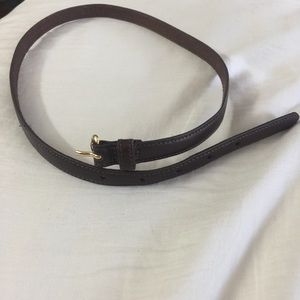 Ralph Lauren’s skinny leather belt size small